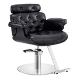 Empress Vintage Styling Chair in Black DIR