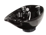 8700 Porcelain Bowl Tilting Black Jeffco