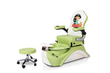 Brianna GREEN Kid Pedicure Chair