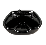 8100 Porcelain Bowl Stationary Black Jeffco