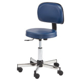 Round Seat with Backrest Stool Pibbs