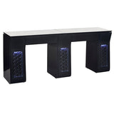 Vicki Double Table Black Whale Spa